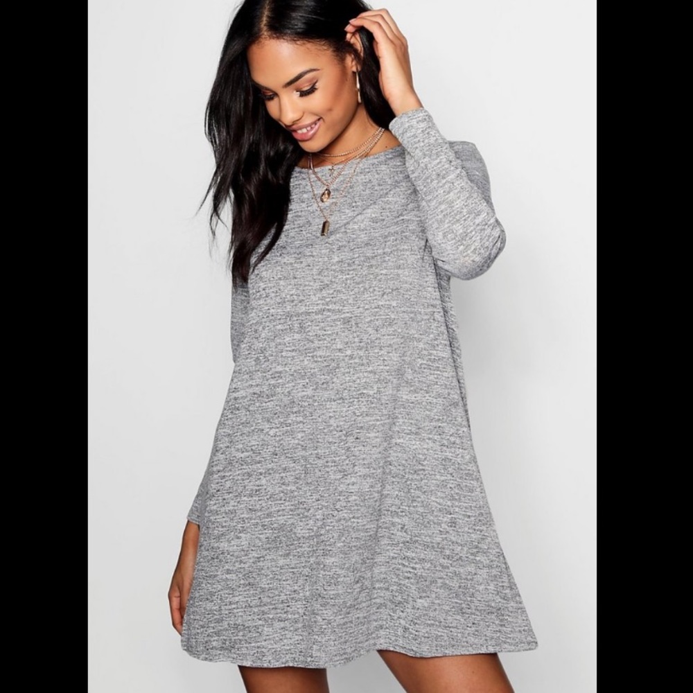 Long Sleeve Swing Dress